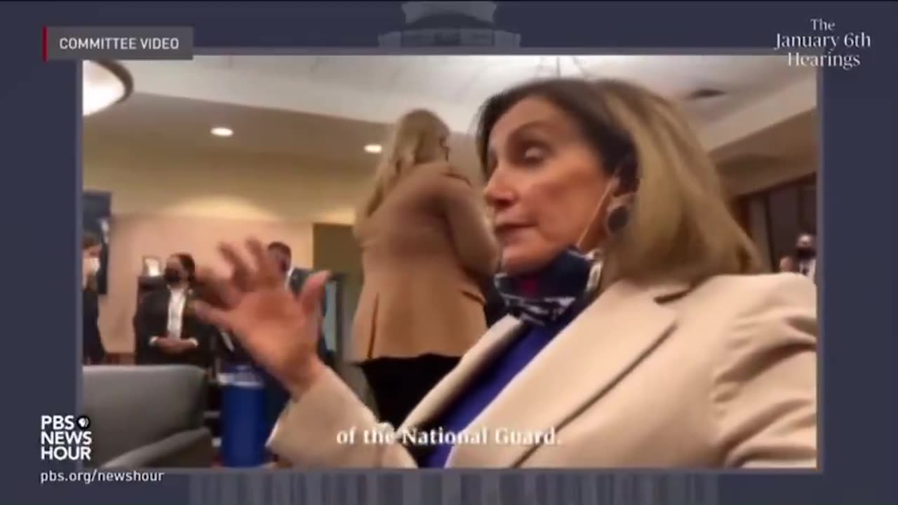 J6 Nancy Pelosi call Virginia for the National Guard