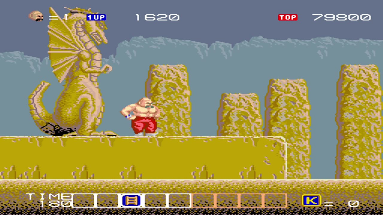 Karnov Stage 01 #retrogaming #nedeulers #karnov