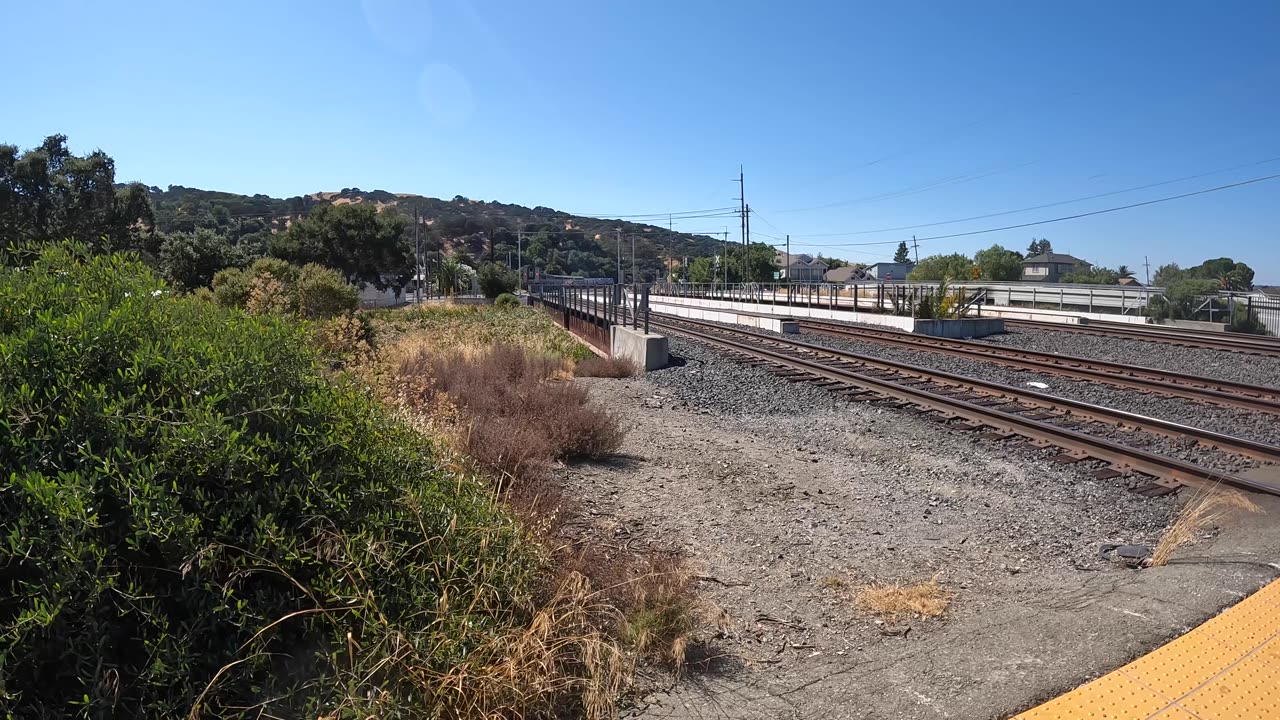 Amtrak Train #5 California Zephyr in Martinez Ca 9/4/23(Labor Day)