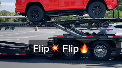 Truck transportation and unloading