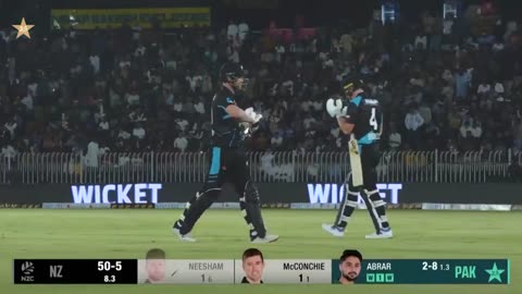 New- Zealand- Dramatic- Fall of Wickets Highlights- 2024