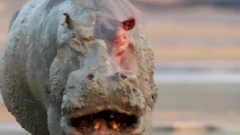 Young Lions are no match for Hippo! LOve