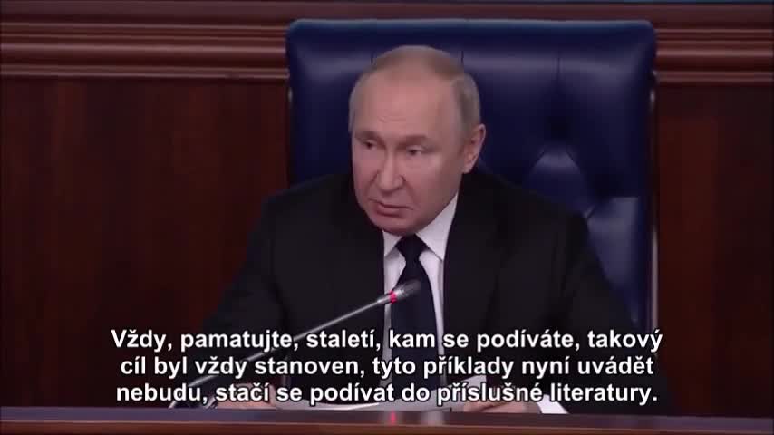 SESTŘIH_video z jednání rady Ministerstva obrany RF dne 21. 12. 2022