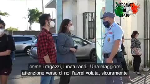 In SICILIA, vaccinano i ragazzi se portano un anziano a vaccinarsi... Maggio 2021