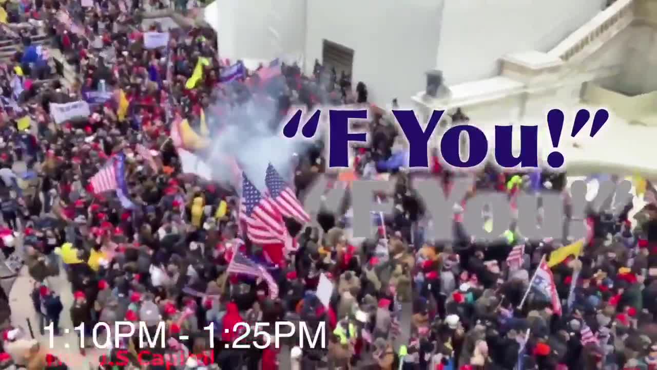 Capitol "Riot" - There was no violence until Trump Supporters were attacked