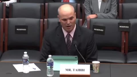 Matt Taibbi Opening Statement