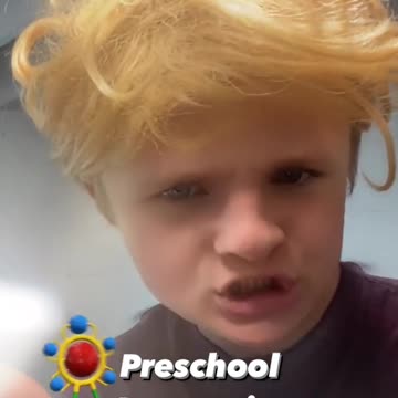 Preschool Apprentice: First day of School