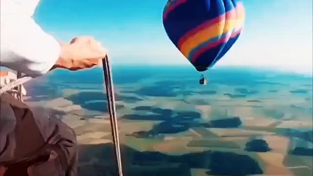 Hot air balloon fancy show