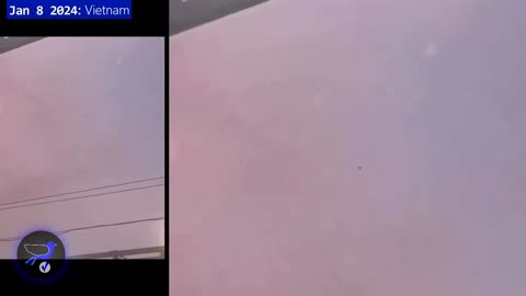 A clear UFO was caught in Vietnam! Strange thing in Florida sky