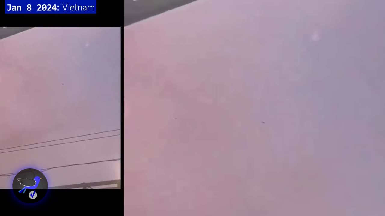 A clear UFO was caught in Vietnam! Strange thing in Florida sky