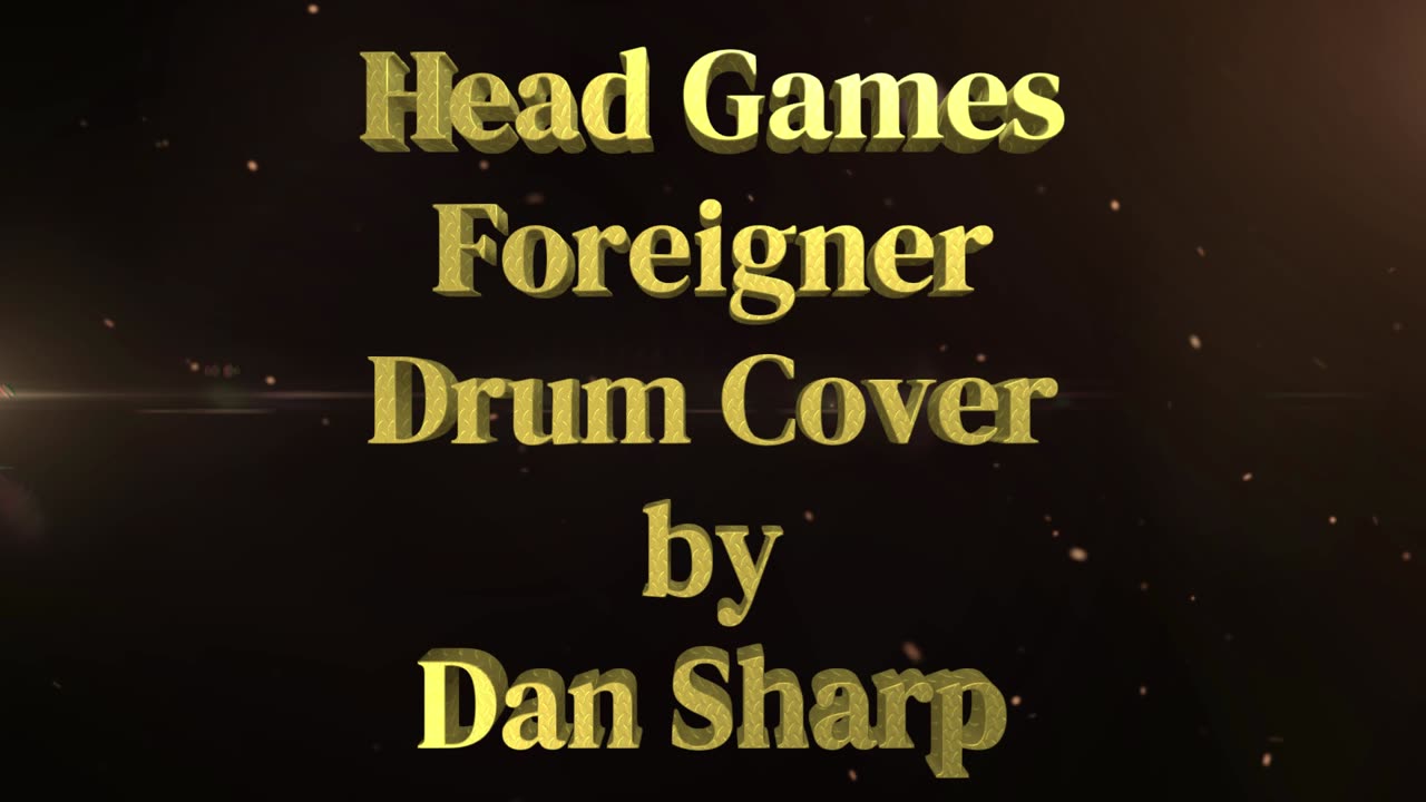 Head Games by Foreigner Drum Cover