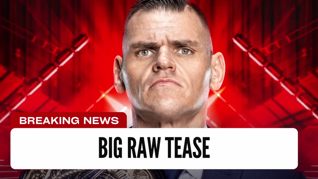 Gunther Makes Big Raw Tease