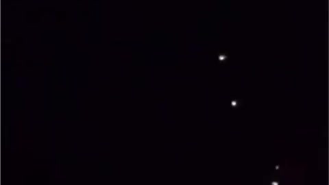 FLEET OF UFOs CHARIOTS OF GOD ANGELS HOVERING LEFT TO RIGHT🕎Psalms 103:20 “the LORD ye his angels”