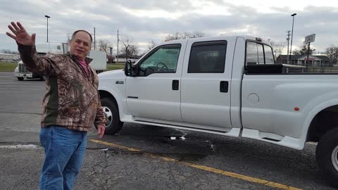 SPONTANEOUS INTERVIEW WITH F-350 OWNER IN PARKING LOT OF TRACTOR SUPPLY