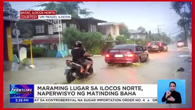 Ilang bahagi ng Bicol, biglang binaha dahil sa Habagat at buntot ng bagyo