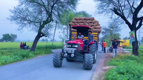 oh God !! Insane Tractor Power