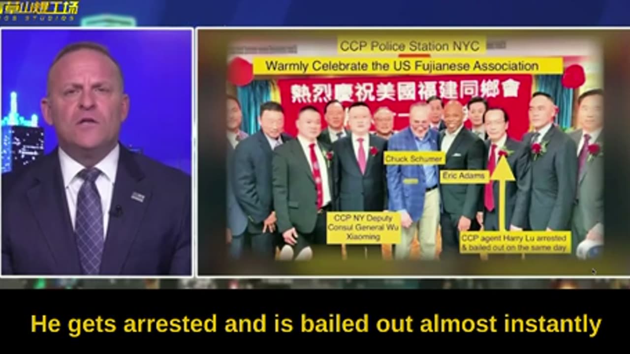 CCP enemy number one is behind bar, but the CCP agent is bailed out. Who is running US? #usa #china