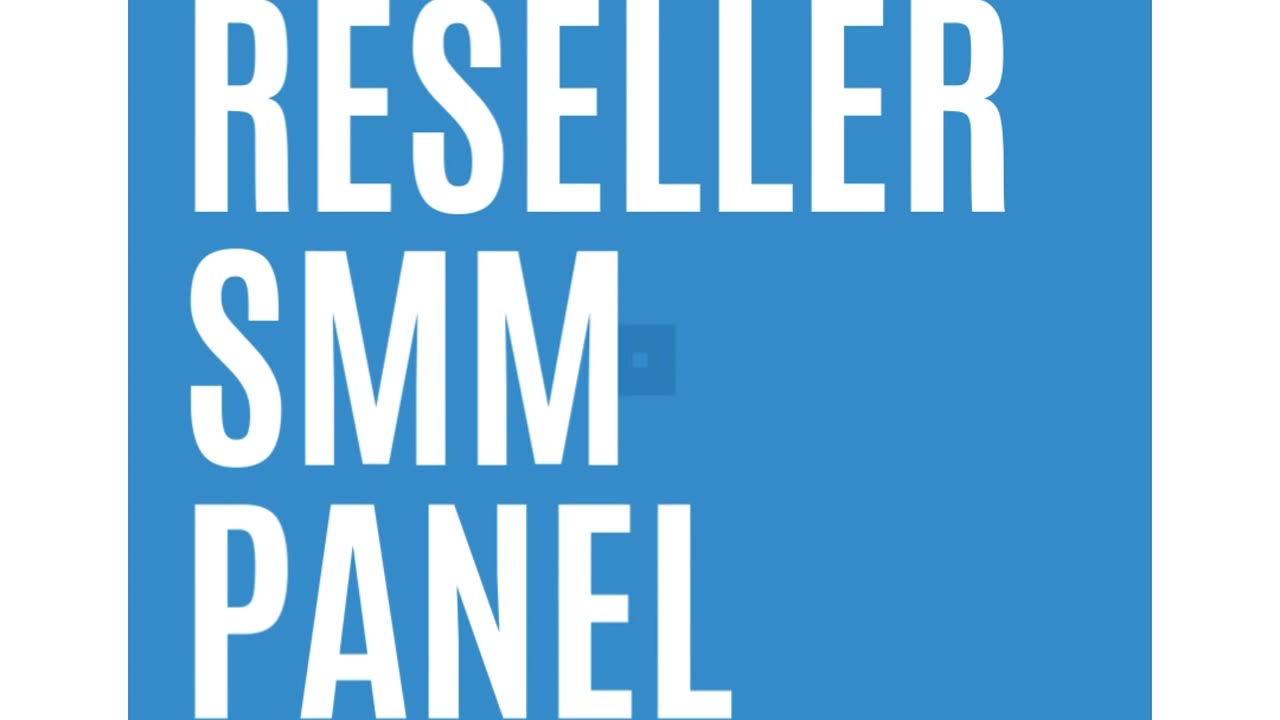 Reseller smm panel