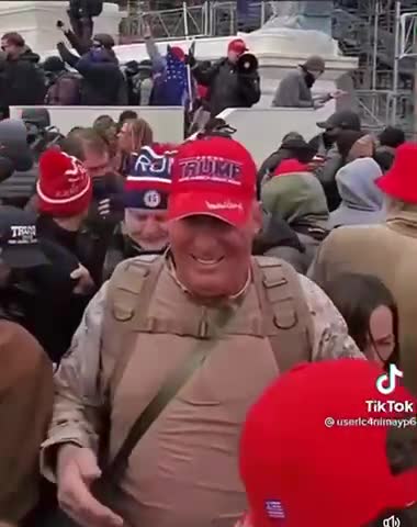 RAY EPPS GLEEFULLY ADMIRING HIS WORK HE ORCHESTRATED ON JAN 6th