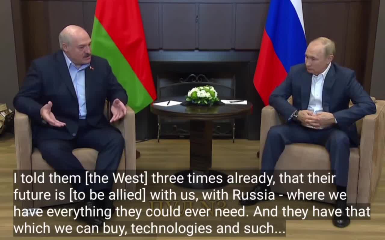 Lukashenko invites West to live in peace