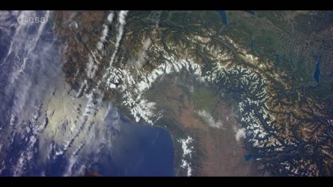 All the beauty of Italy from the Space Station