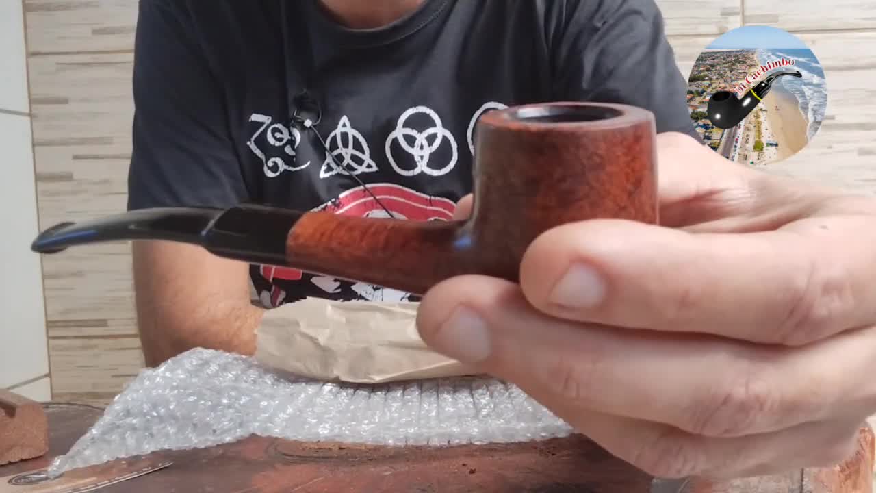 Enviei meu Cachimbo ao "Perito dos Cachimbos".