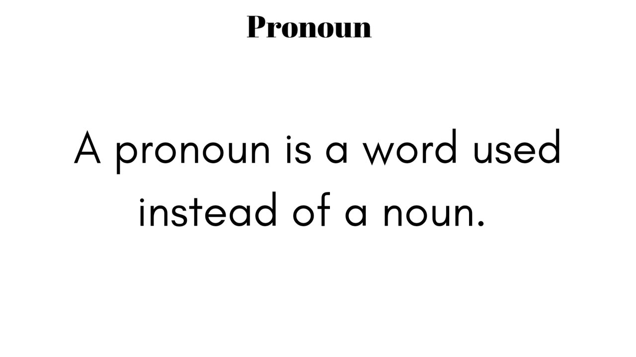 Noun English grammar