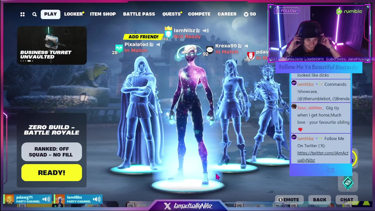 LAZY FORTNITE STREAM