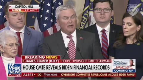 Congressman Comer SCORCHES Joe Biden For Corruption