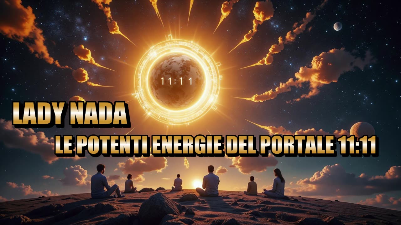 ✨☀️ LADY NADA: LE POTENTI ENERGIE DEL PORTALE 11:11.