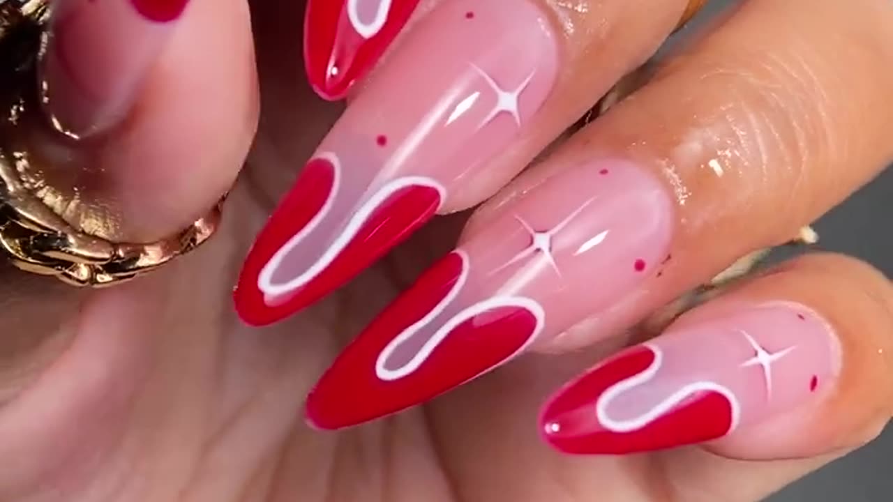 Simple & Gorgeous Line Art Nail Design - Best 2023 Nail Art Tutorial