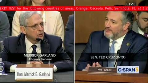 Senator Cruz BLASTS AG Garland In EPIC Takedown