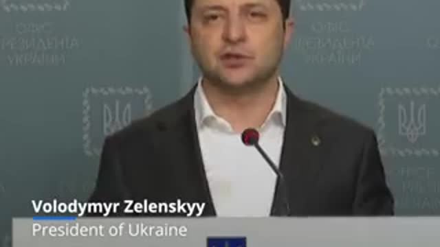 euronews - Ukraine's President Volodymyr Zelensky announces that his country has