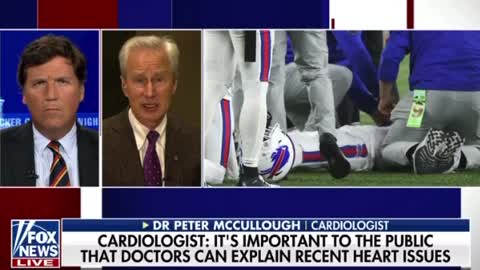 Tucker with Dr Peter McCullough