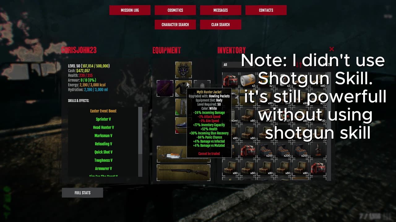 Dead Frontier 2- Easter Event Solo Shotgun Cain's Solution