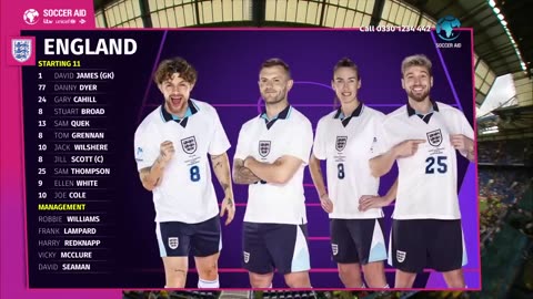 Soccer Aid for UNICEF 2024 | OFFICIAL Match Highlights