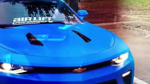 Robin Egg @raailcoatings wrap on this #camaro (IG tx