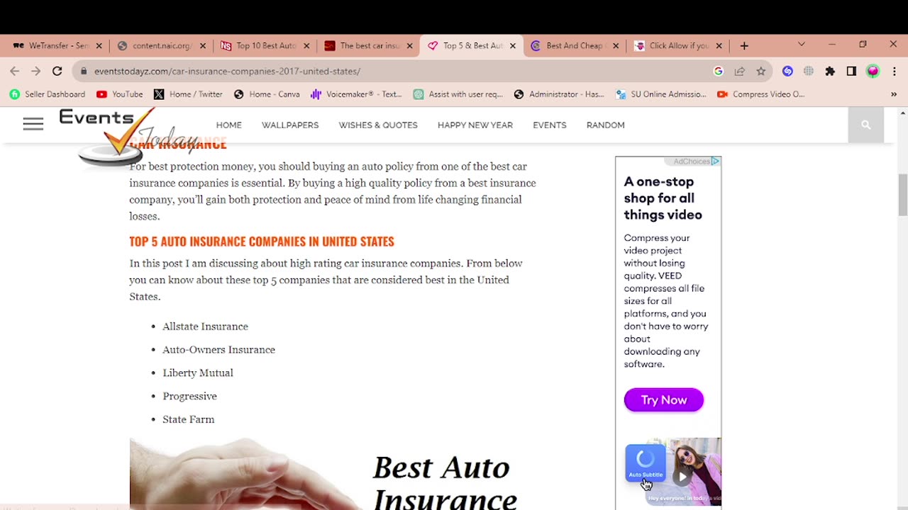 Donate a car in the USA Automobile Insurance Car Insurance in the USA