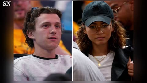 Zendaya and Tom Holland Show off Basketball Skills While Visiting Oakland School