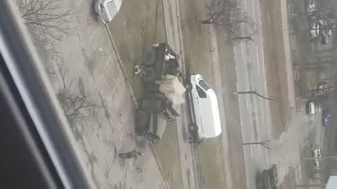 Video showing Russian infiltrators getting ambushed