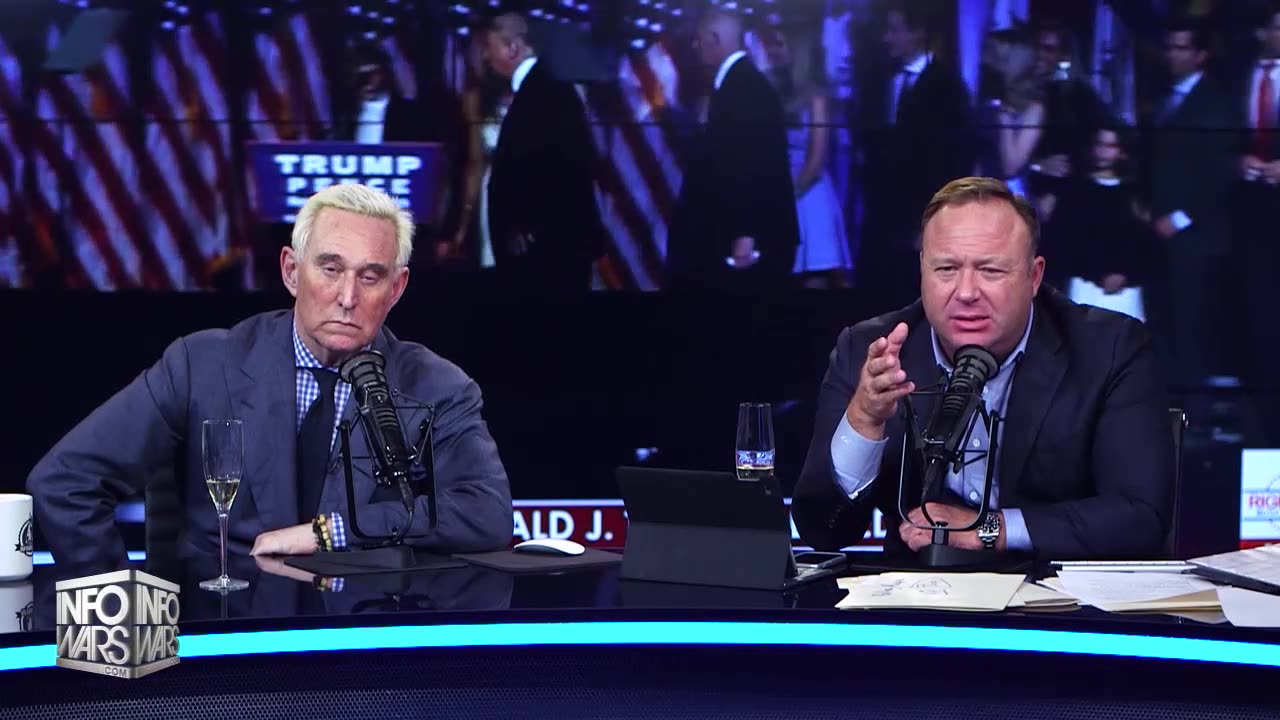 Watch Alex Jones Make Election Night Predictions of Leftist Attacks