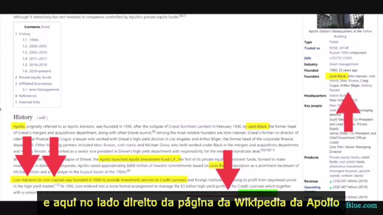 EMPRESAS DE RASTREAMENTO DE BEBÊS VINCULADAS A EPSTEIN RING E ASSOCIADOS