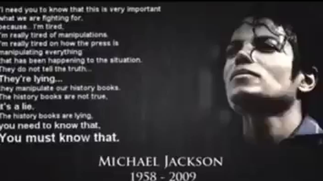 ON SEPTEMBER 7,2001 MICHAEL JACKSON EXPOSÉD THE MAINSTREAM MEDIA FOR EVERYTHING THAT ARE DOING TO EVERYONE TODAY