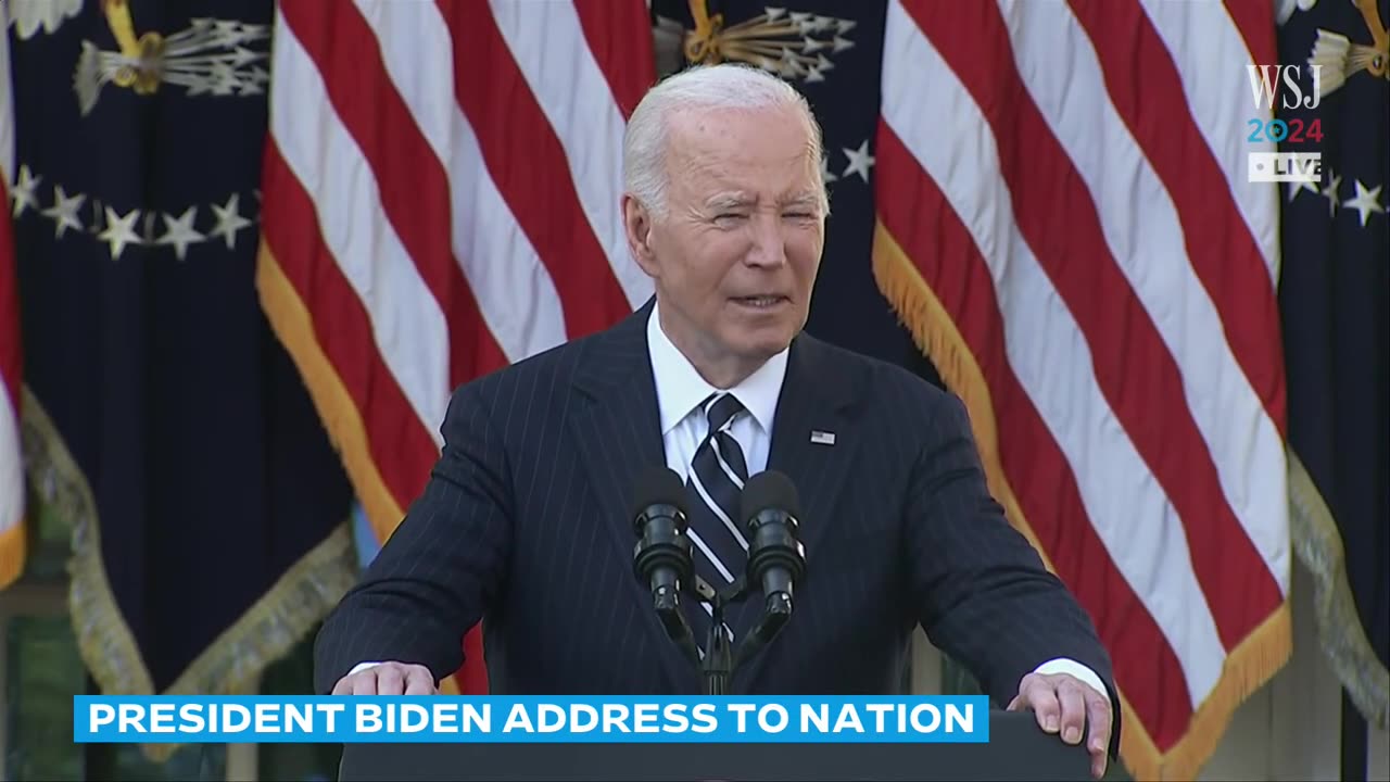 President Biden Addresses Nation: ‘You Can’t Love Your Country Only When You Win’ | WSJ! - 11/07/24