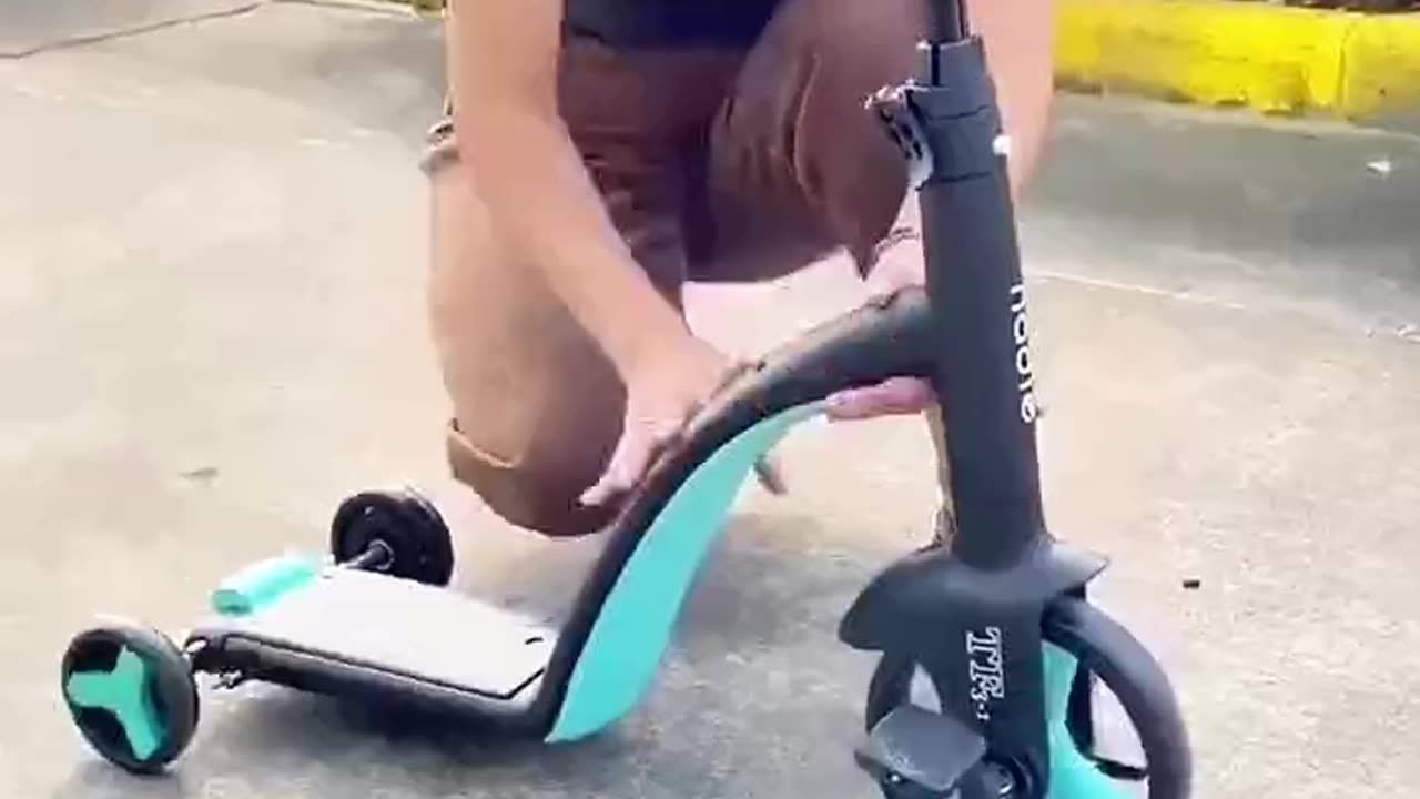 The Ultimate Kids' Ride from Scooter to Bicycle! #uppbeat #trending #stayconnected #techreels