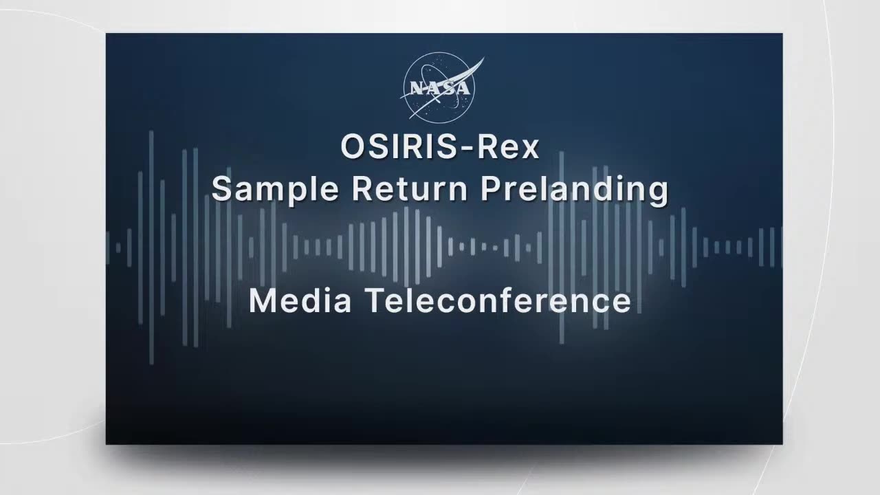 Oriris-rex sample return prelanding sept 22:2023