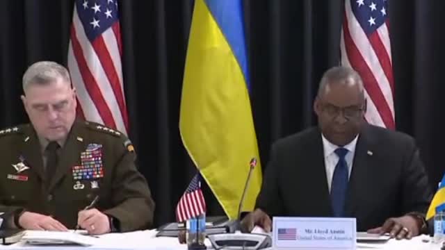 US Secretary of Defense Lloyd Austin says the US will support Ukraine "for as long as it takes