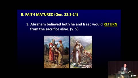A Test Of Faith In The Lord Who Provides