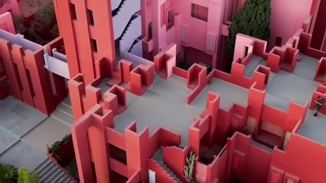 There's an Airbnb in Spain that looks like it's out of Squid Game