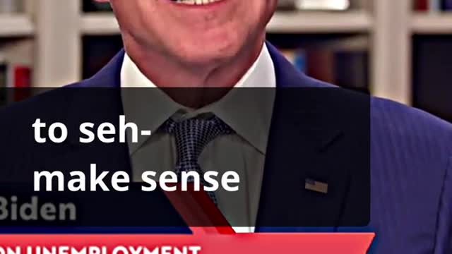 Biden gives an interview